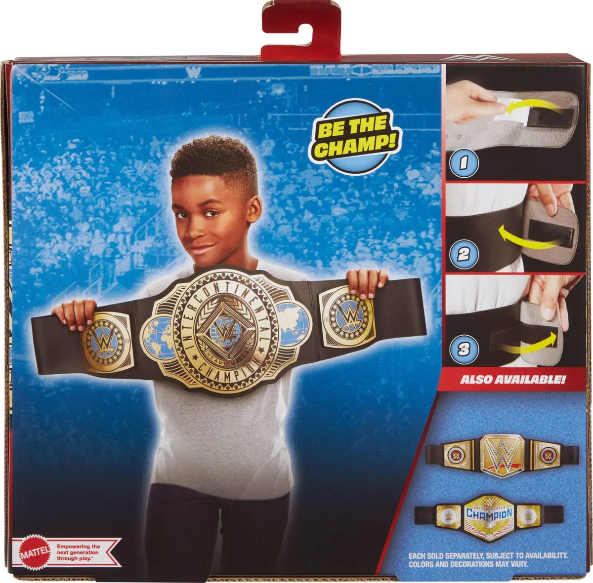 Mattel WWE Intercontinental Championship Title Belt for Kids | 39.37 inches (100 cm) - view 5