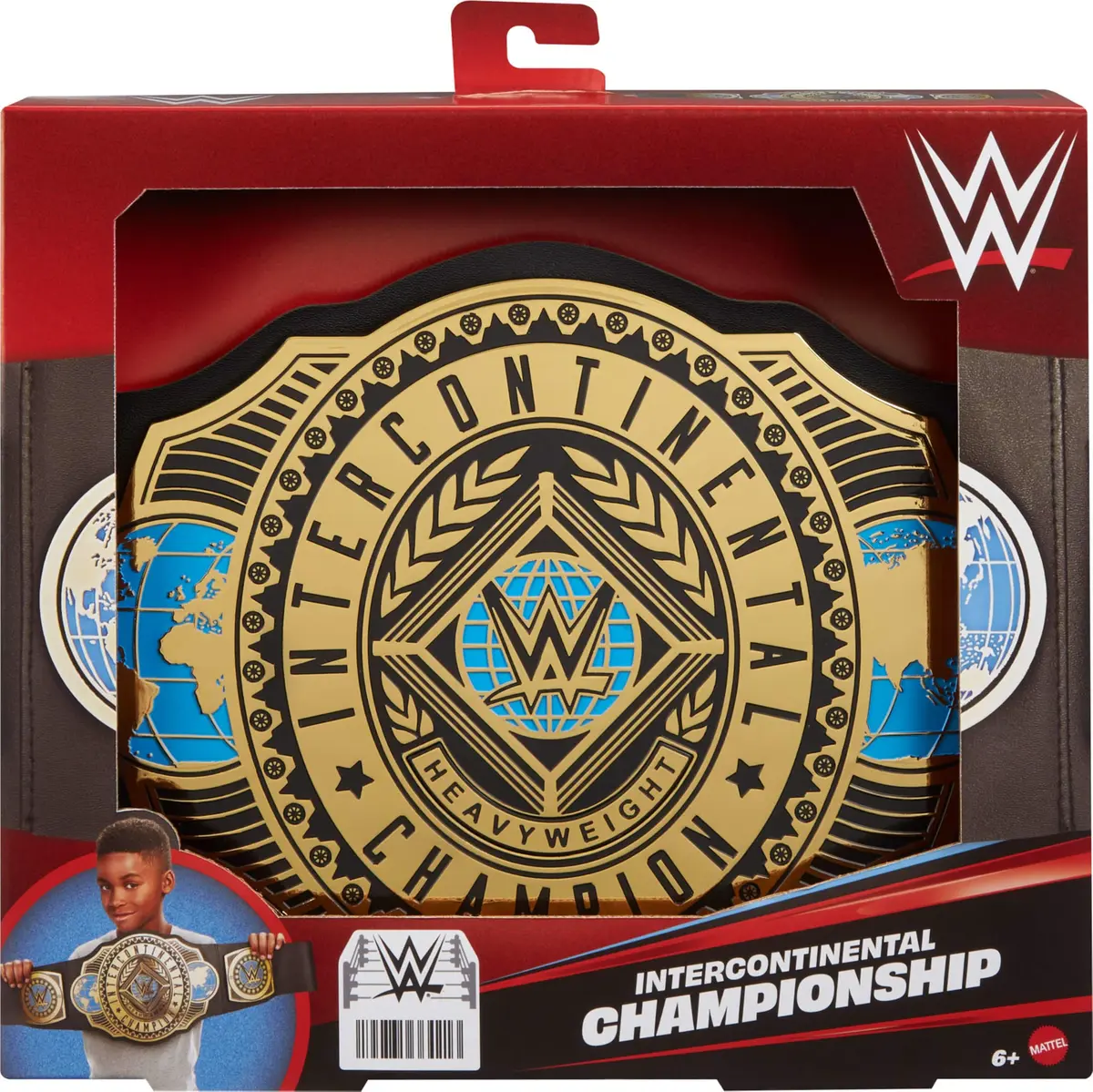 Mattel WWE Intercontinental Championship Title Belt for Kids | 39.37 inches (100 cm) - view 4