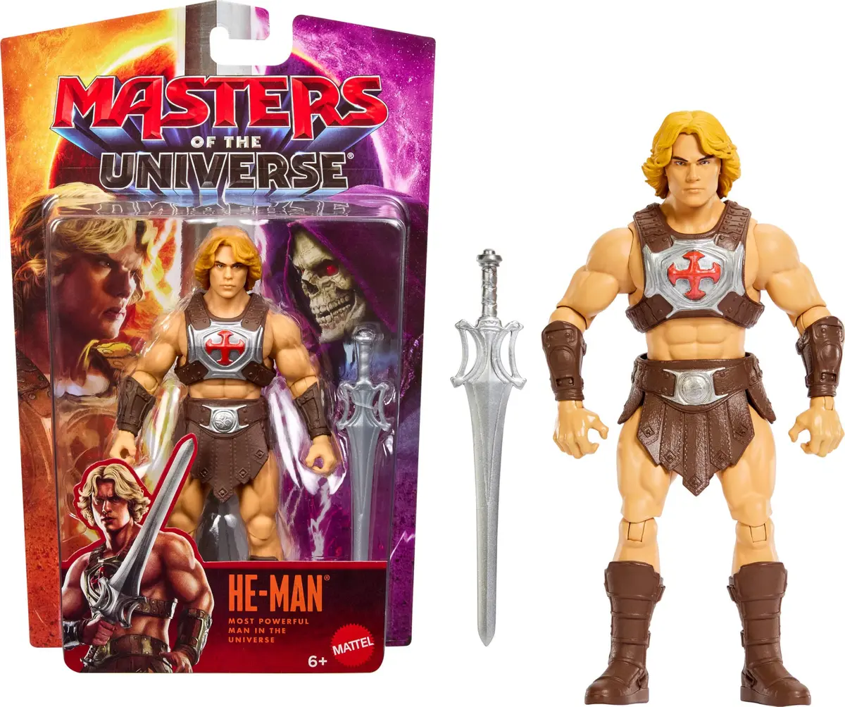 Masters of the Universe 2026 Movie He-Man Action Figure | 5.5-inch, Movable Joints, Movie Likeness - main product image