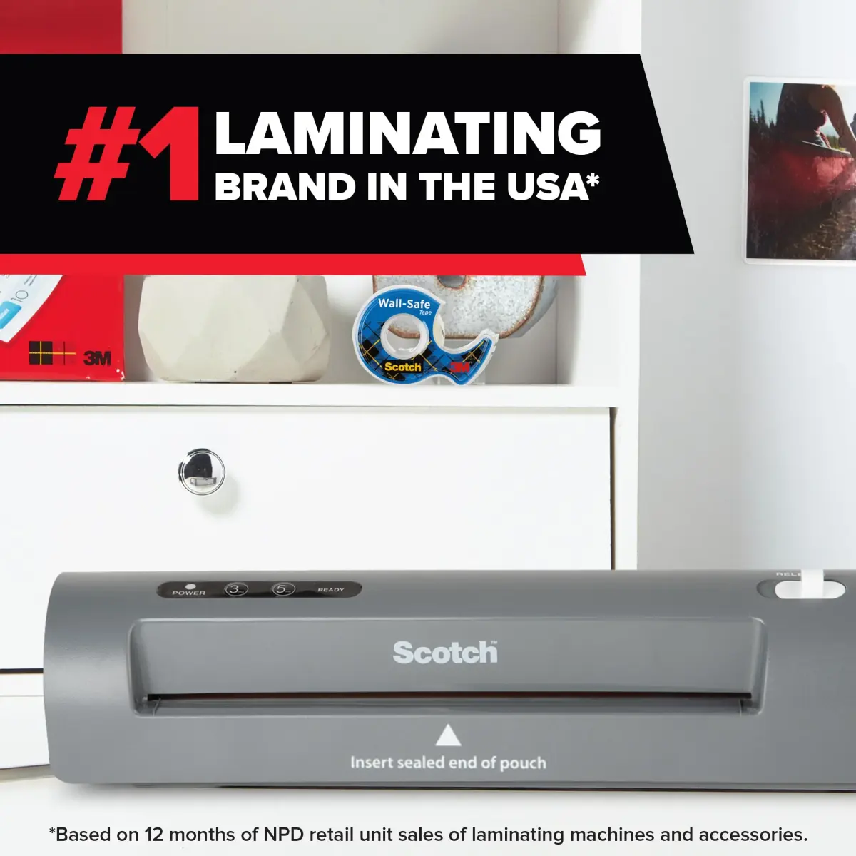 Scotch Thermal Laminator, 2 Roller System for Professional Finish | Smooth Ink Flow - view 7