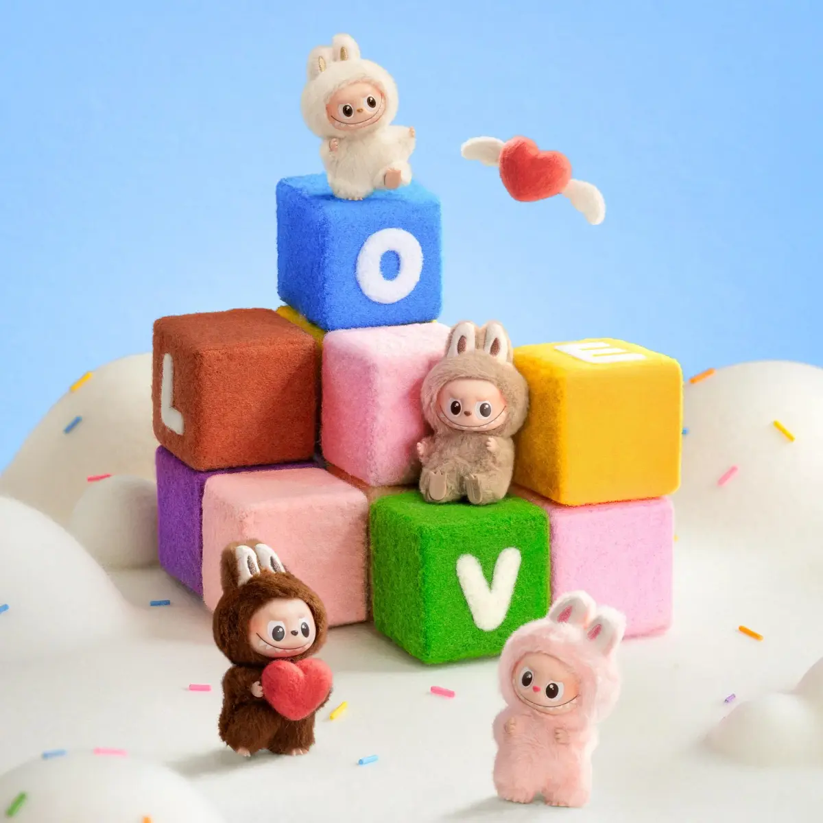 POP MART THE MONSTERS Pin for Love Series Blind Box Whole Set 14 Figures | Non-Toxic PVC Toy Figures - view 4