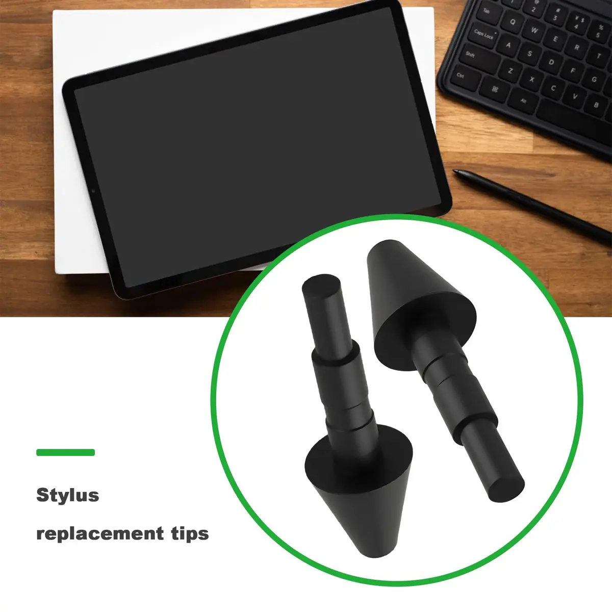 YINETTECH Stylus Replacement Tips 5 Pack | Compatible with Xiaomi 5 Tablet, Precise & Durable - view 2