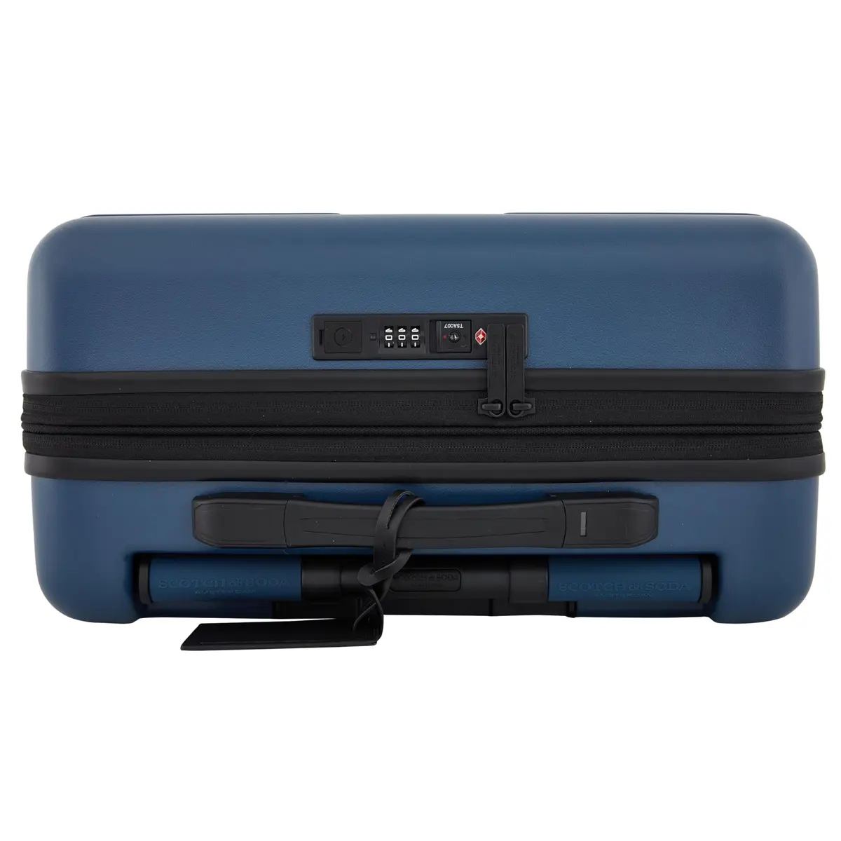 Scotch & Soda Tilburg Luggage Heritage Blue 19-Inch Trunk Briefcase | Modern Travel Design with TSA Lock - view 4