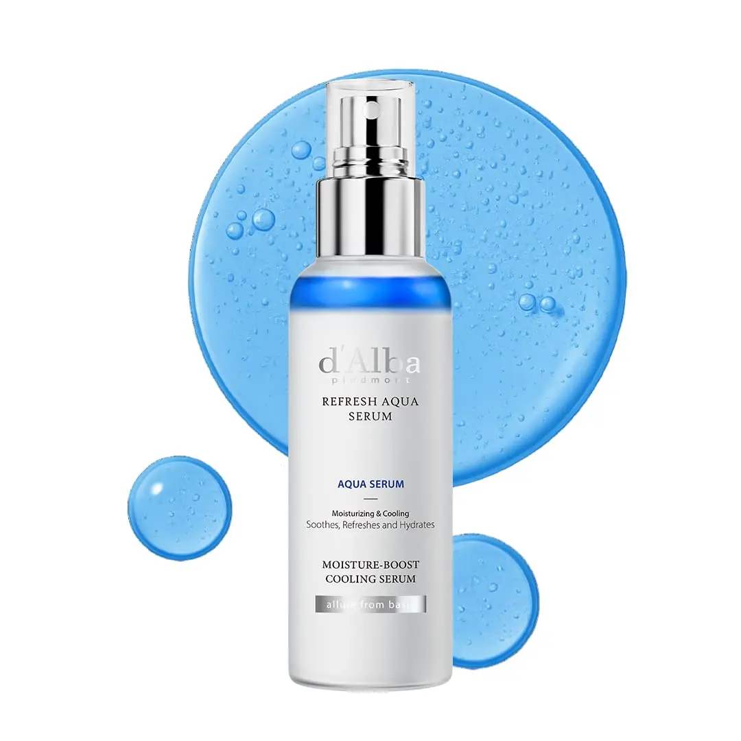d'alba Piedmont White Truffle Refresh Aqua Serum 3.38 fl oz | Vegan, Non Comedogenic, Glow Serum - main product image