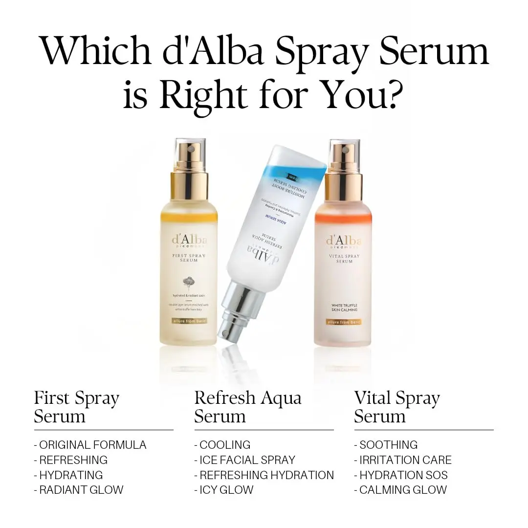 d'alba Piedmont White Truffle Refresh Aqua Serum 3.38 fl oz | Vegan, Non Comedogenic, Glow Serum - view 7