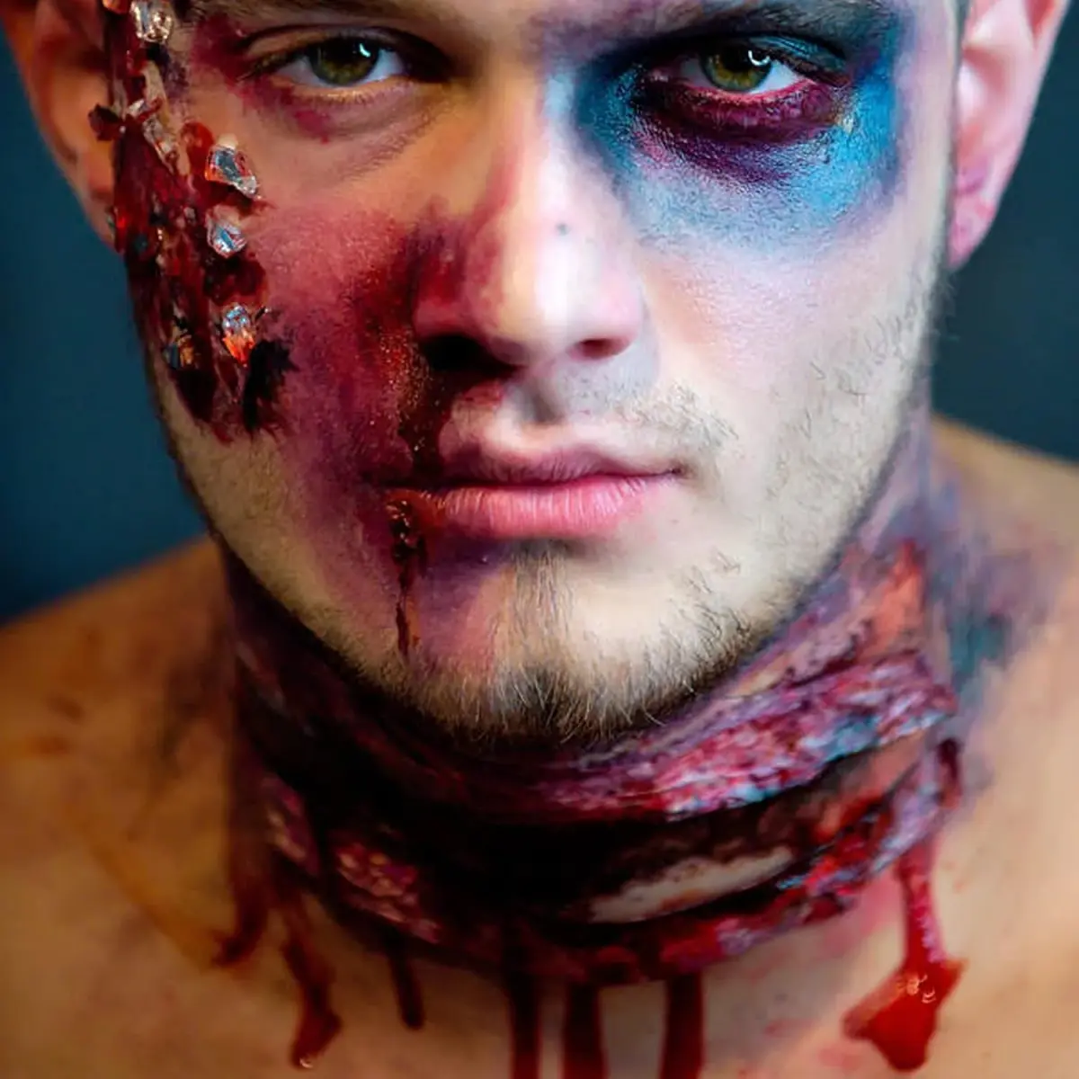 MEICOLY 10-Piece Bruise Wheel Makeup Kit | Realistic SFX Trauma Effects for Halloween & Cosplay - view 5