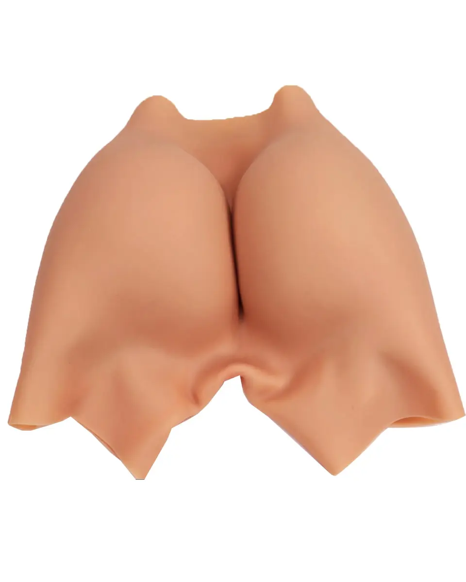 VENDAU Premium Silicone Hip Enhancer Pads for Women - Natural Butt Lift Shapewear | Body Shaper for Curvy Enhancement Butt Pants (1 Pair, Tan 0.8cm Thick) - view 3