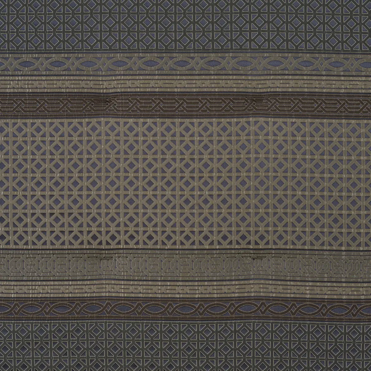 J. Queen New York Avelyn Slate Queen Comforter Set 4 Pieces | Luxurious Geometric Design - view 5