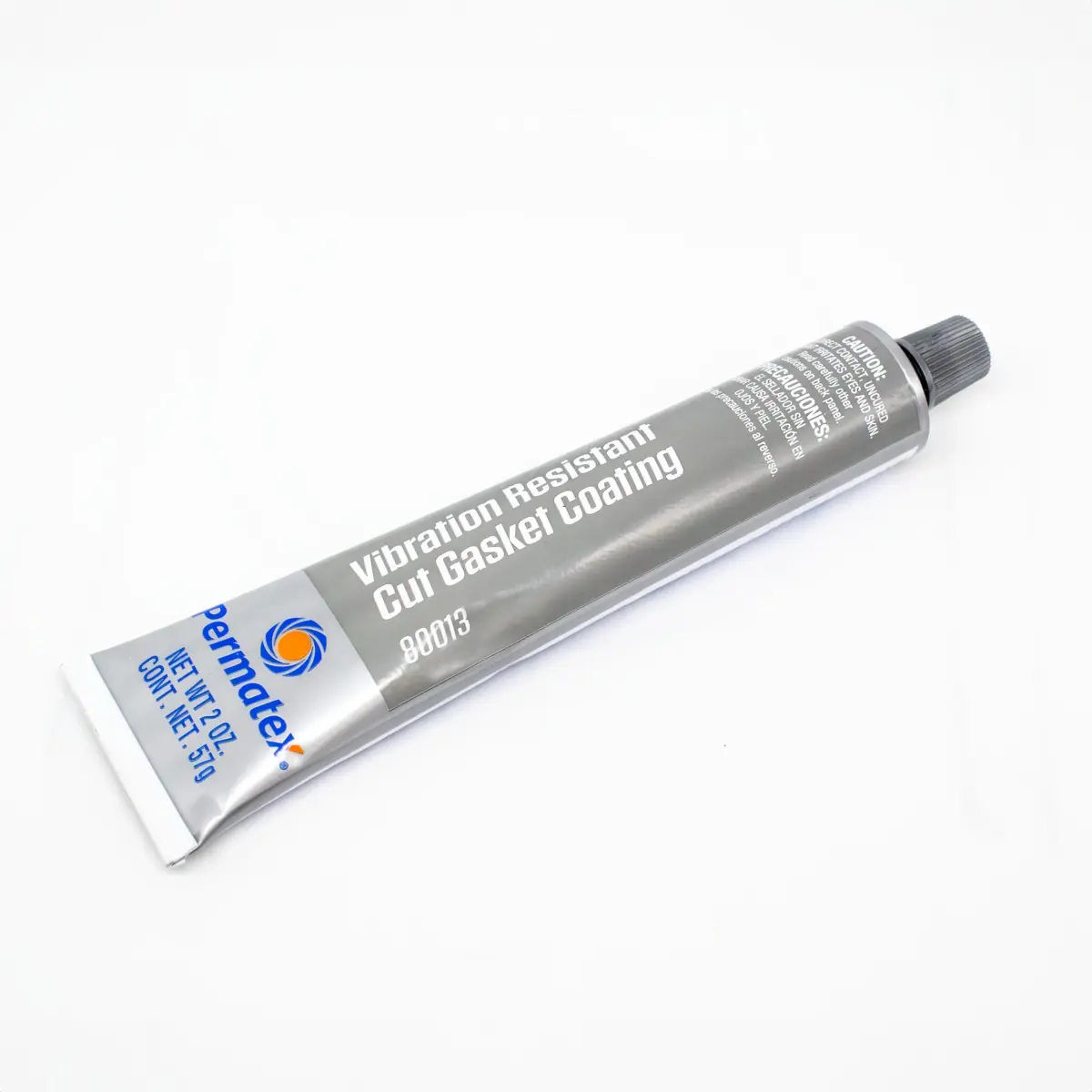 Permatex Grey Cut Gasket Coating 2 Fl Oz (59 ml) | High Torque, Vibration-Resistant Silicone Sealant - view 2