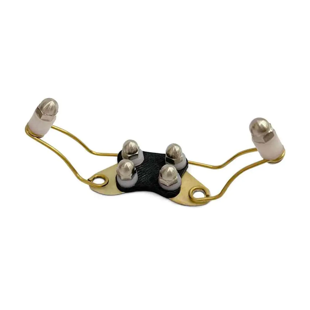 Educator CPAD-033 Winged Titanium Contact Pad for Long Hair Dogs | 1.9cm (0.75in) Length - main product image