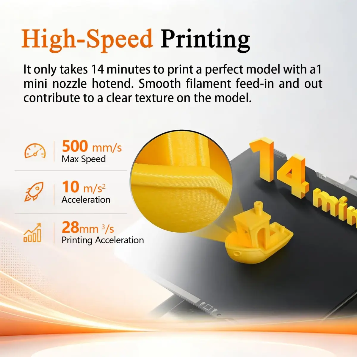 HzdaDeve A1 Mini Hotend Kit 4-Pack (0.2/0.4/0.6mm) | Precision Hardened Steel Nozzles for Bambu Lab A1/A2L Printers - view 7