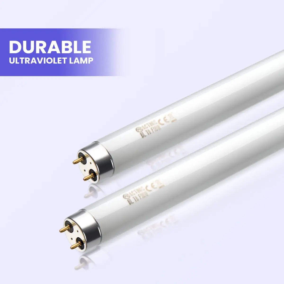 LiBa Bug Zapper Replacement Bulb 10W 2-Pack | 4000-Hour Lifespan UV Lamp for 20W Indoor Zappers - view 3