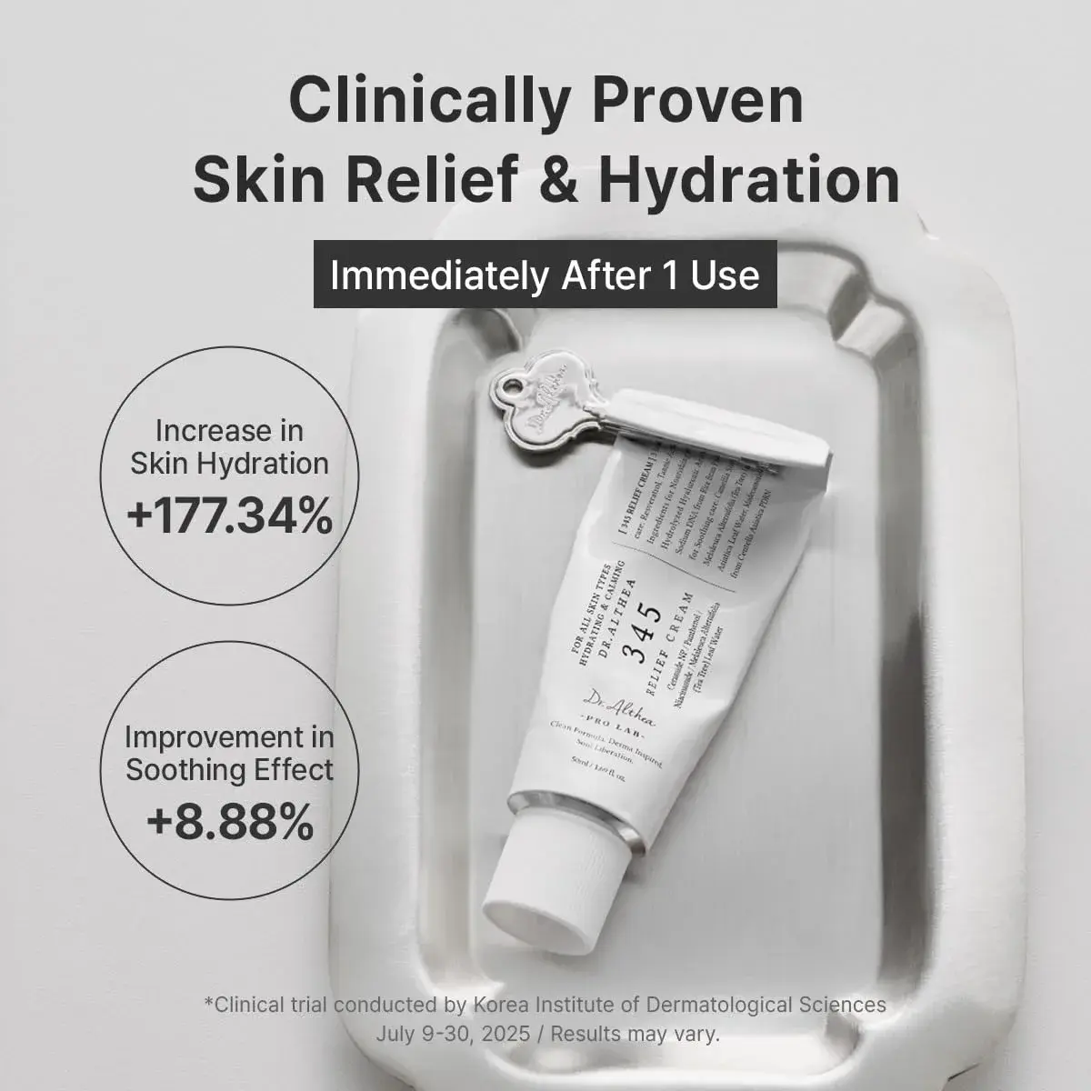 Dr.Althea 345 Relief Cream 50ml (1.69 Fl Oz) | Korean Skincare for Blemish Relief & Hydration - view 4