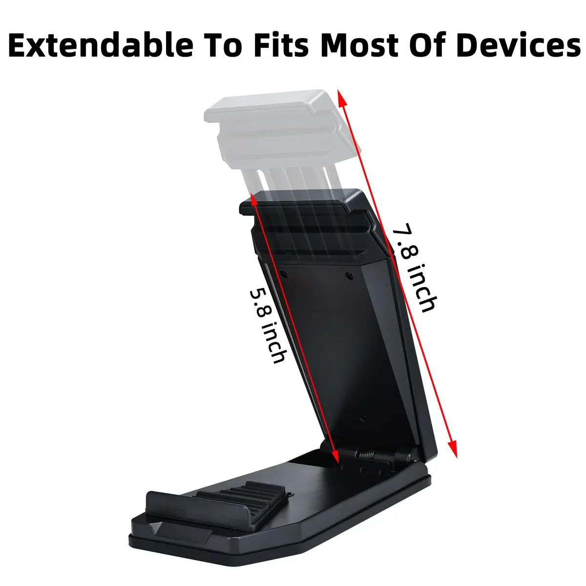 iSaddle Mini Dashboard GPS Mount Holder Phone Tablet PC Navigation (83mm*147mm) | Universal Car & Home Mount - view 2