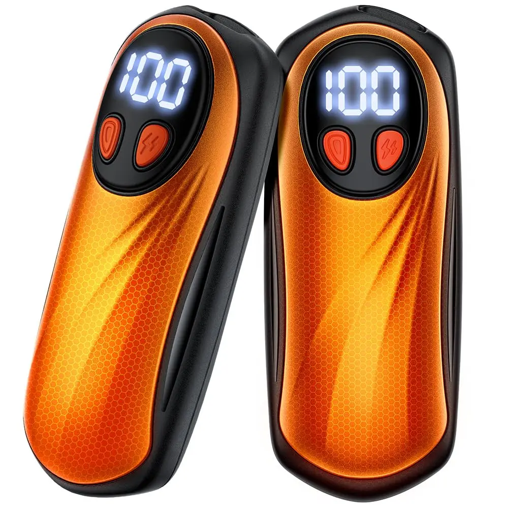 KILeap Hand Warmers Rechargeable 2 Pack | 6000mAh, 5-Level Heating, Portable & Reusable - main product image