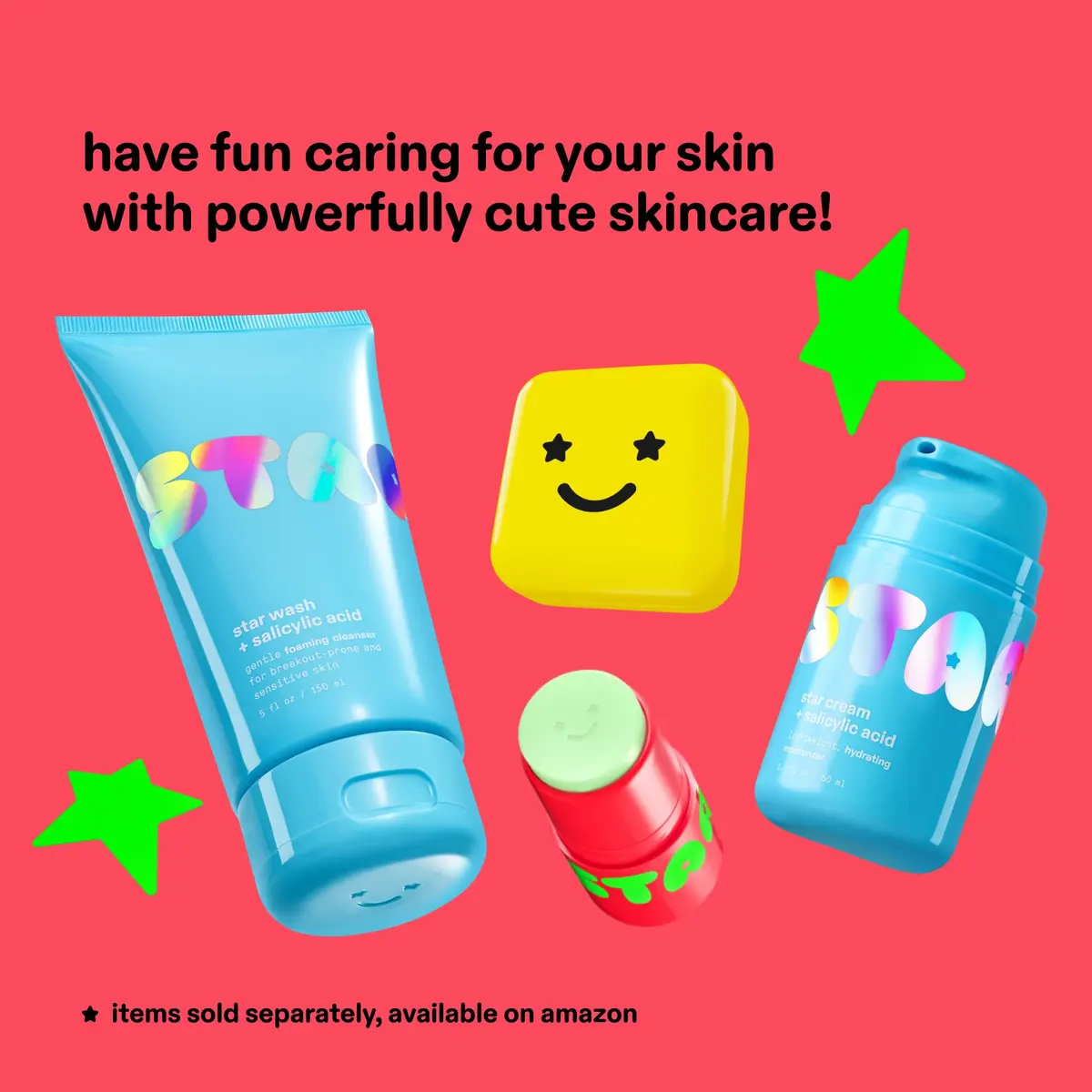 Starface Star Balm Watermelon Squeeze Lip Balm 0.15 oz | Vegan, Hydrating, Long-Lasting Moisture - view 8