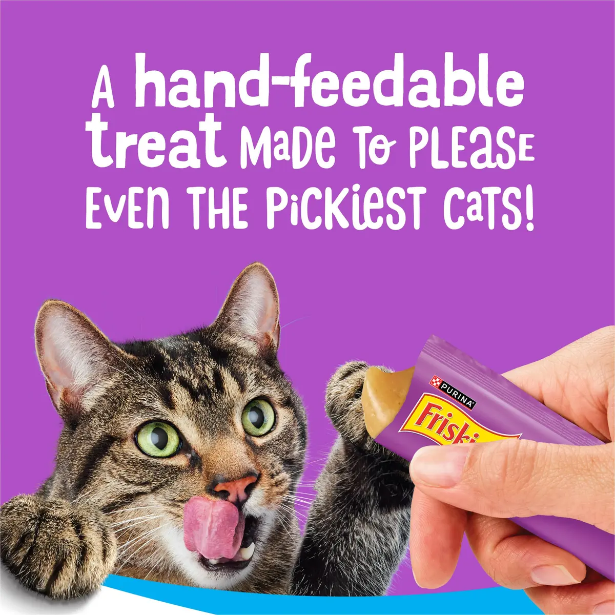 Friskies Lil' Lickables with Tuna Cat Treats | 16 oz (32 Ct) | Tasty lickable tubes for hydration & bonding - view 8