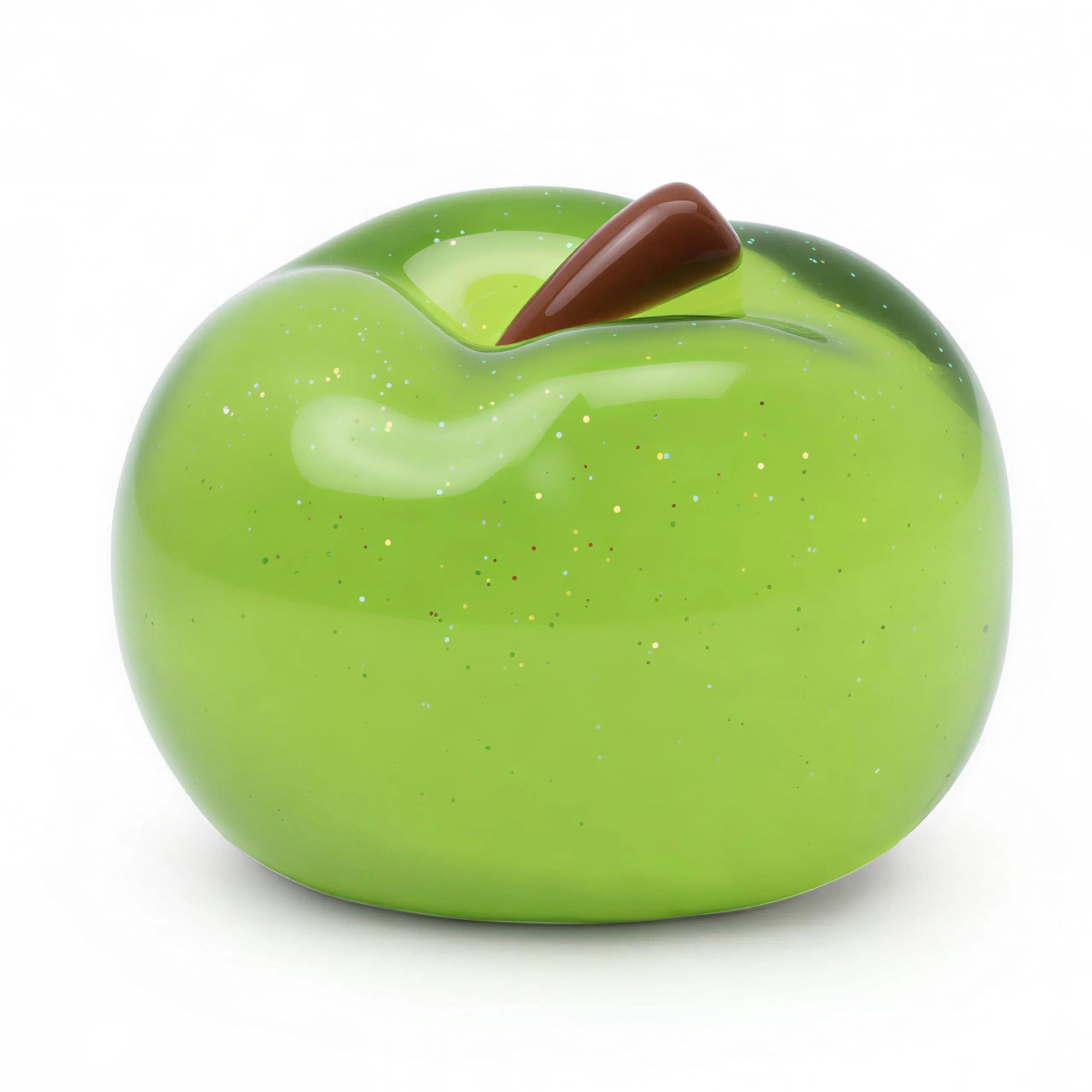 QCROAD SQUISHY Clear Apple Squishy Toy, Large Purple | Safe Non-Toxic Sticky Mochi Fidget Stress-Relief - main product image