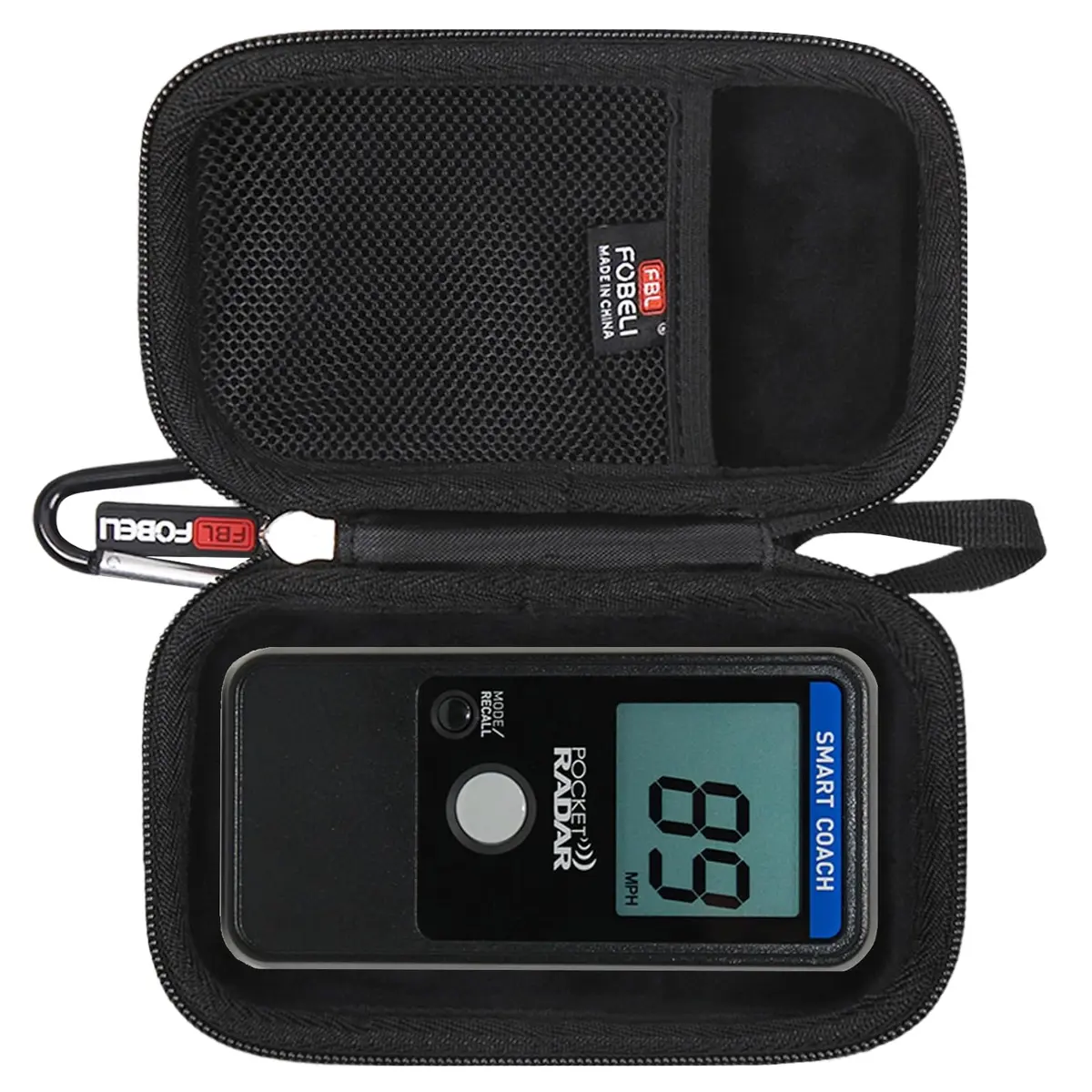 FBLFOBELI Hard Case for Pocket Radar Smart Coach Speed Gun & Ball Coach Radar Gun, 15.0cm (5.9") | Shockproof & Waterproof - main product image