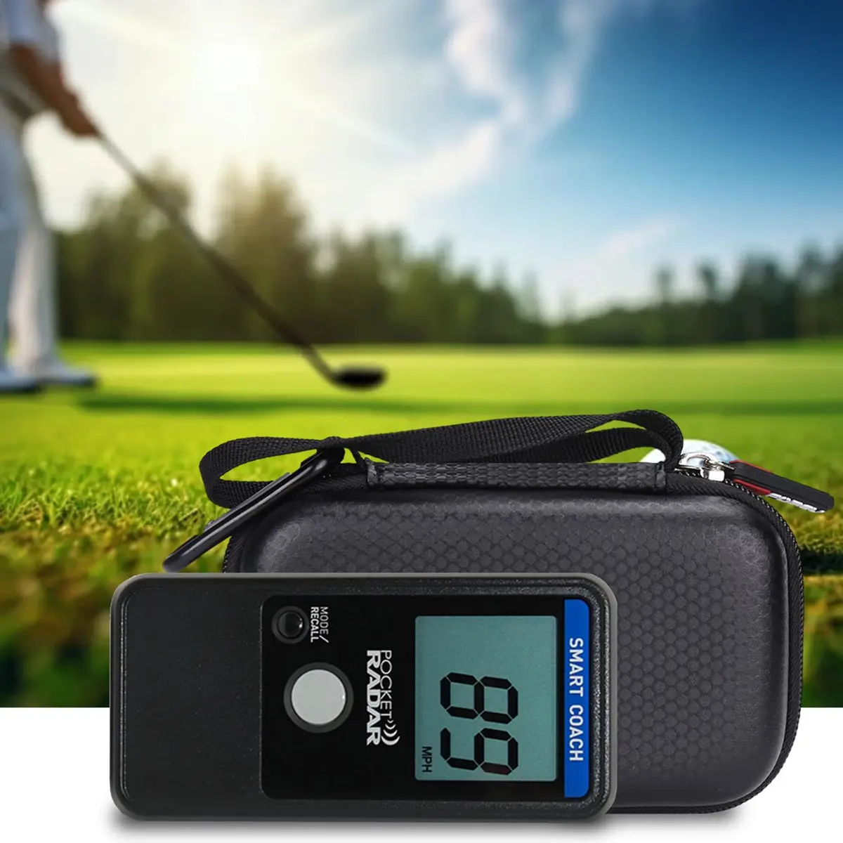 FBLFOBELI Hard Case for Pocket Radar Smart Coach Speed Gun & Ball Coach Radar Gun, 15.0cm (5.9") | Shockproof & Waterproof - view 7