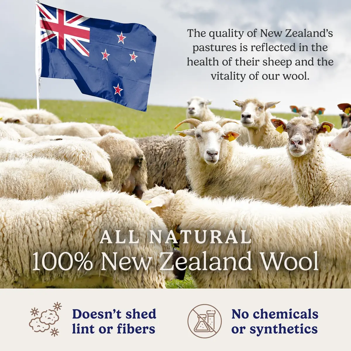 Handy Laundry Wool Dryer Balls 12-Pack, Reusable Natural Fabric Softener | 0.69 kg (1.52 lb) Pack - view 5
