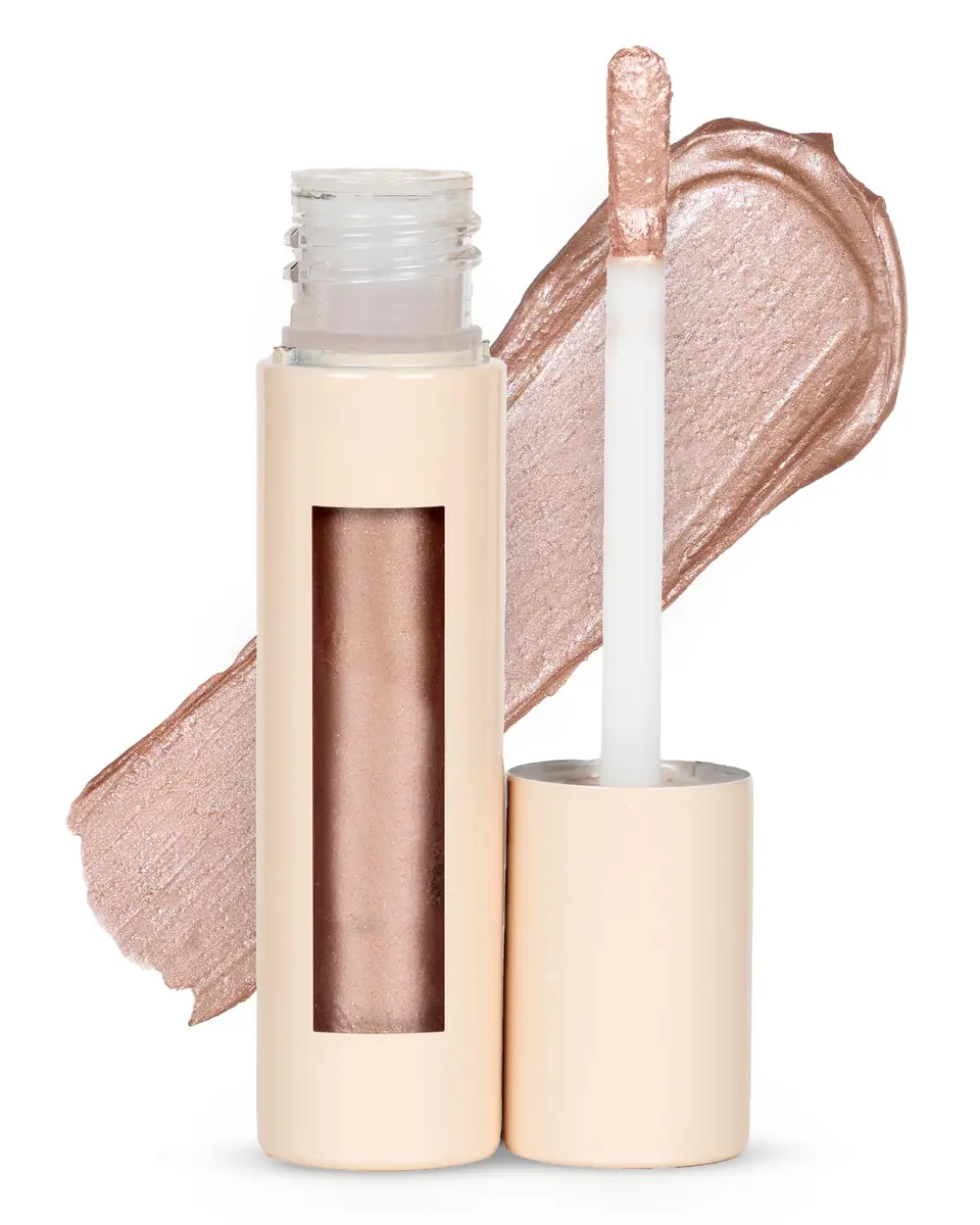 PÜR MINERALS Creamy Eyeshadow & Primer with Peptides, Cashmere | Buildable, Cream-to-Powder Formula for Light to Medium Coverage - main product image