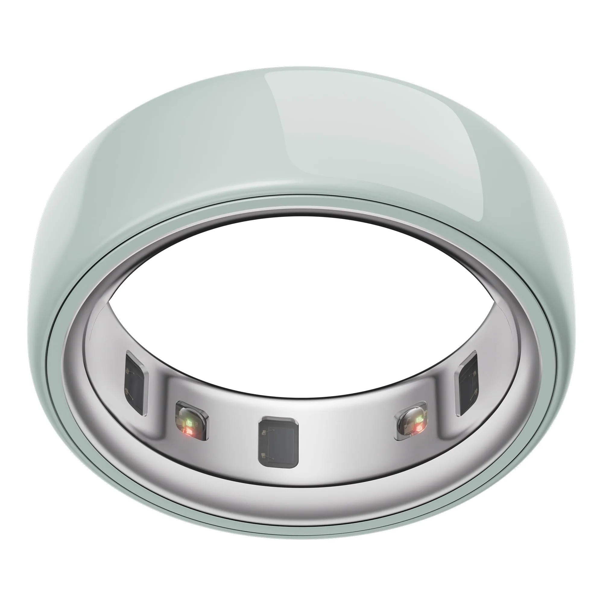 Oura Ring 4 Ceramic Tide Size 13 Smart Ring | Sleep, Activity, Women’s Health Tracking - main product image