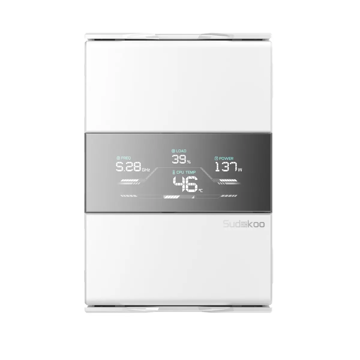 Sudokoo SK700V White AM5-Designated Digital Air Cooler | High Performance 220W Heat Dissipation - view 2