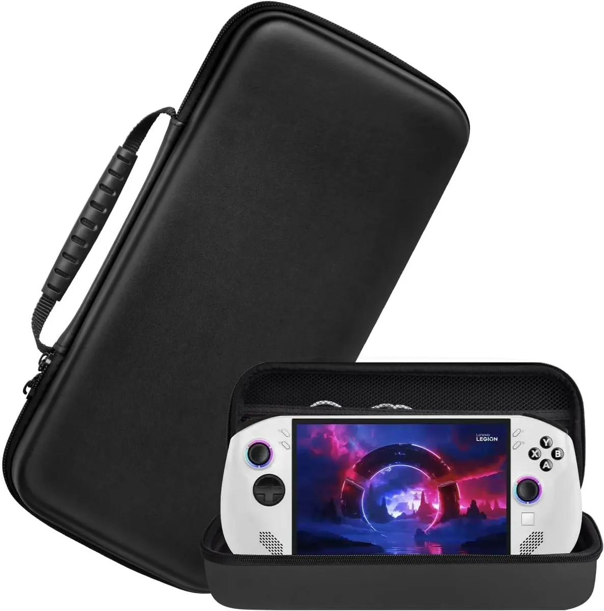 TGDPLUE 3-in-1 Protective Case Bundle for Legion Go S 2025 | Shockproof TPU + Tempered Glass + Water-Resistant Pouch - view 7