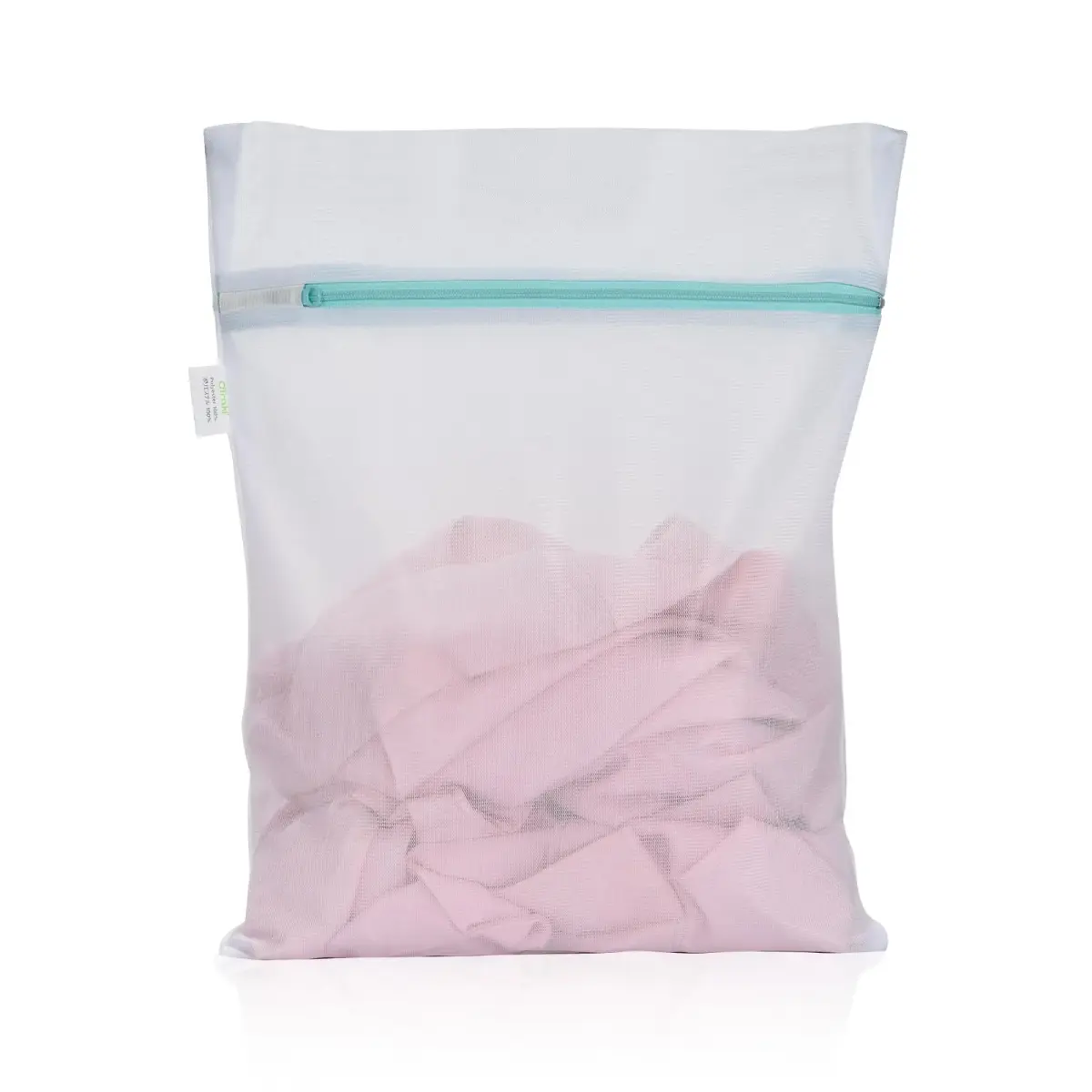 OTraki White Mesh Laundry Bag 30cm x 40cm | Reinforced Zipper for Delicates - main product image