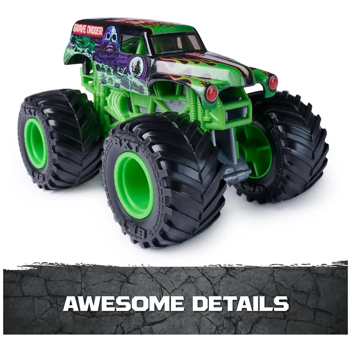Monster Jam All Stars Monster Trucks 4-Pack | 1:64 Scale Die-Cast Vehicles for Kids & Collectors - view 5