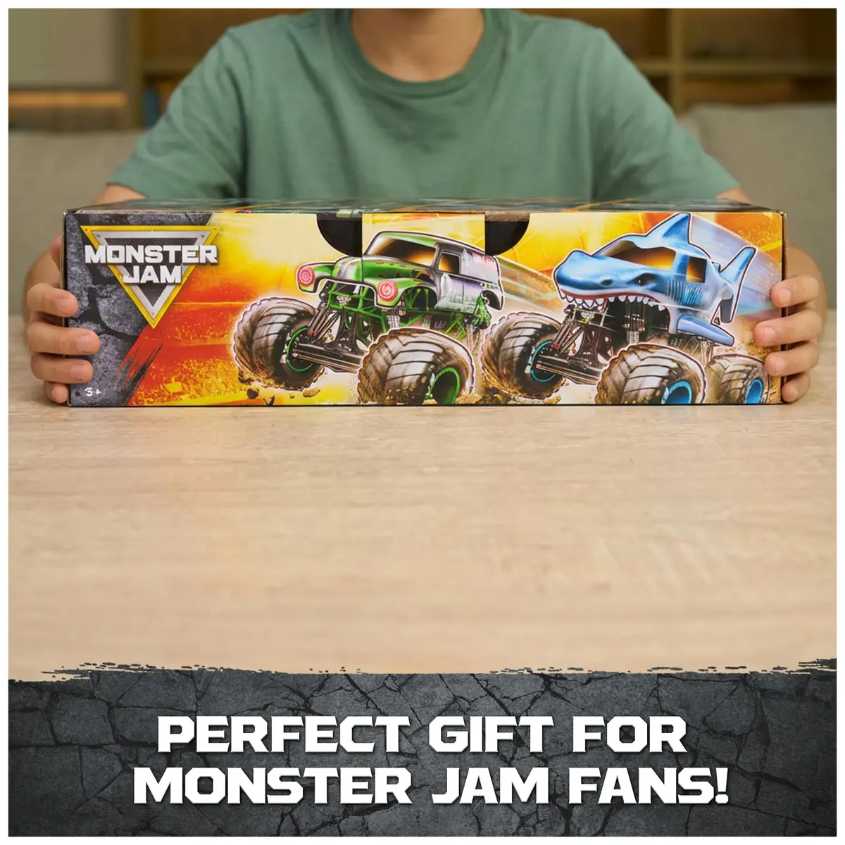 Monster Jam All Stars Monster Trucks 4-Pack | 1:64 Scale Die-Cast Vehicles for Kids & Collectors - view 3