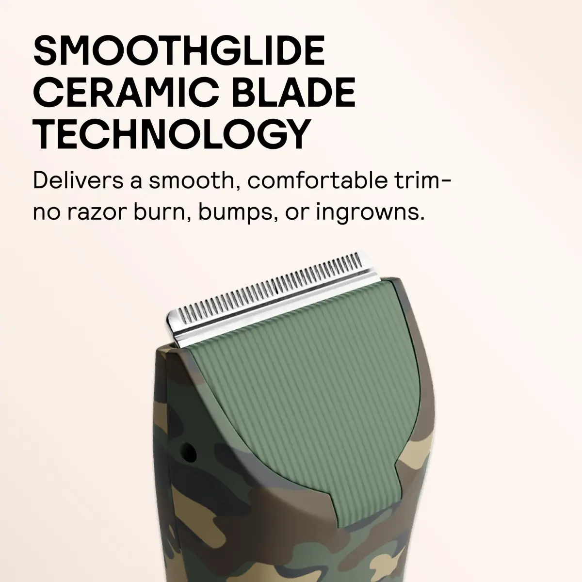 MERIDIAN The Trimmer Original Body Hair Trimmer for Men & Women, Forest | Waterproof & Rechargeable - view 4