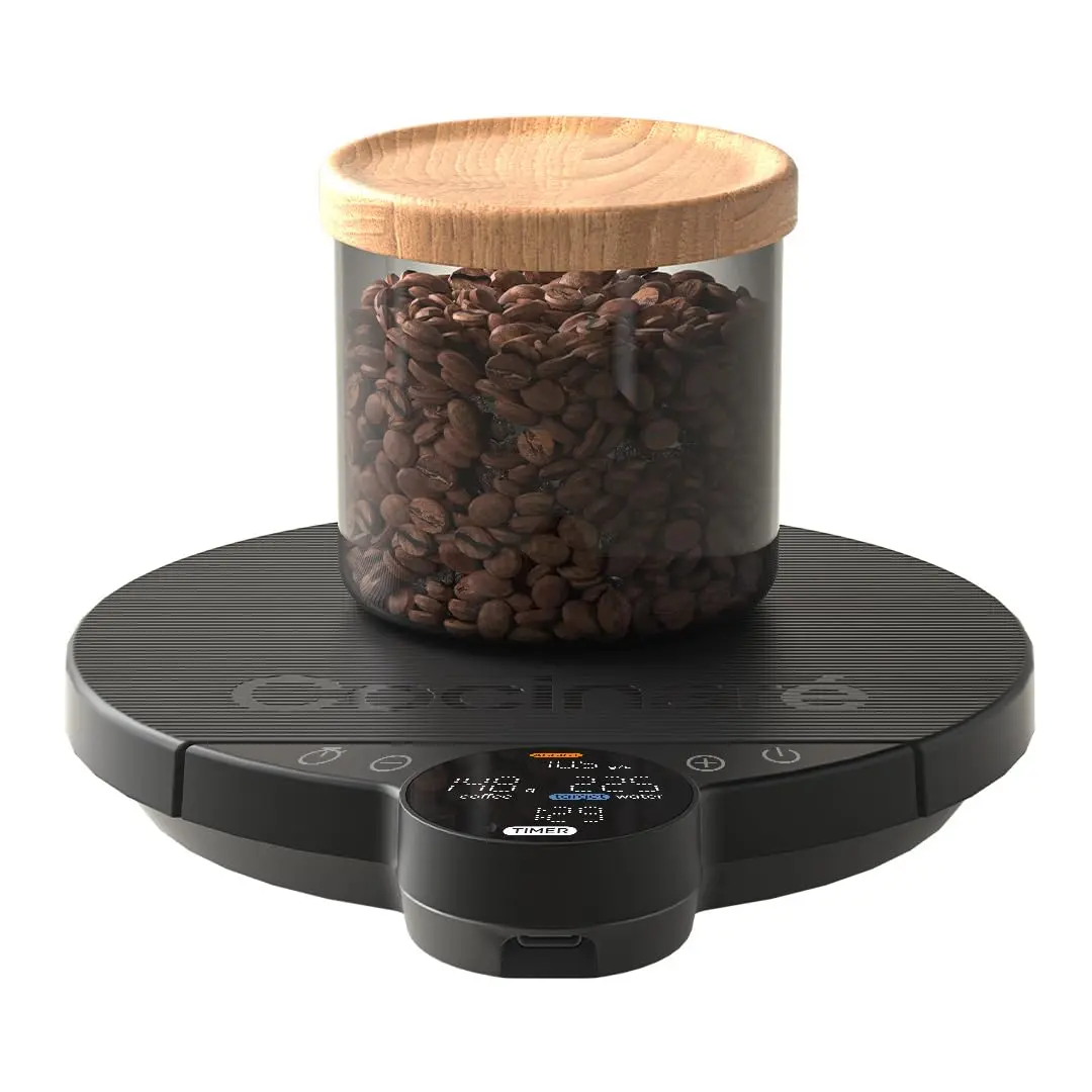 Cocinare Balance Lite Coffee Scale with Timer, 3kg/0.1g | Precision Digital Scale for Pour-Over & Espresso - view 8
