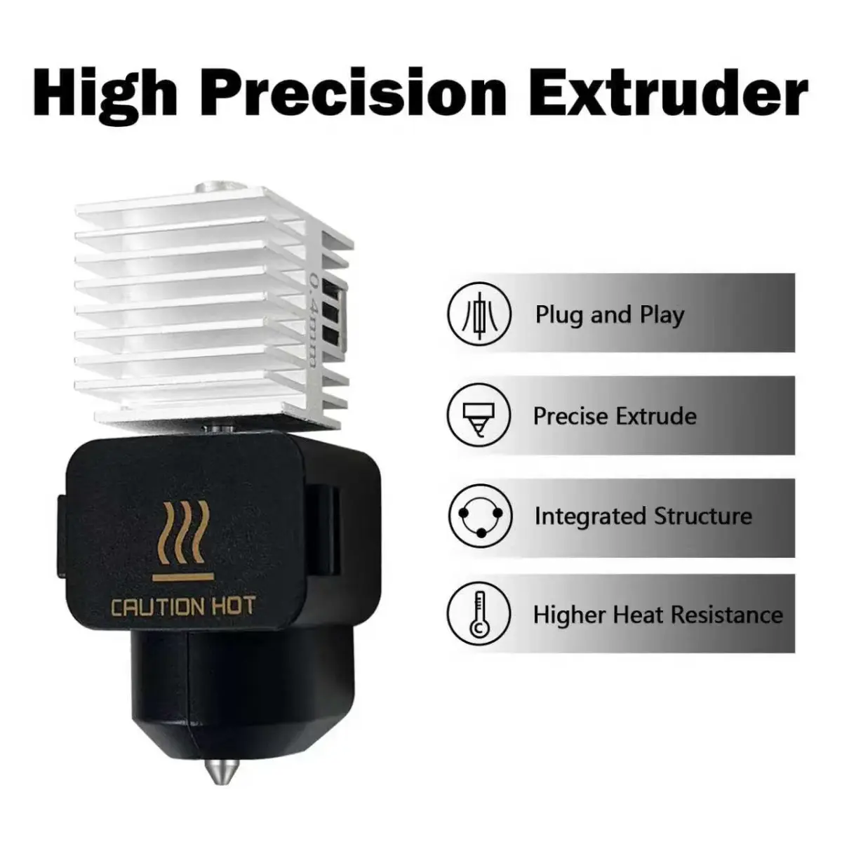 HzdaDeve 0.4mm Hardened Steel Hotend Kit 2-Pack | Precision Extrusion for Bambu Lab A1 Mini/A1/A2L Printers - view 2