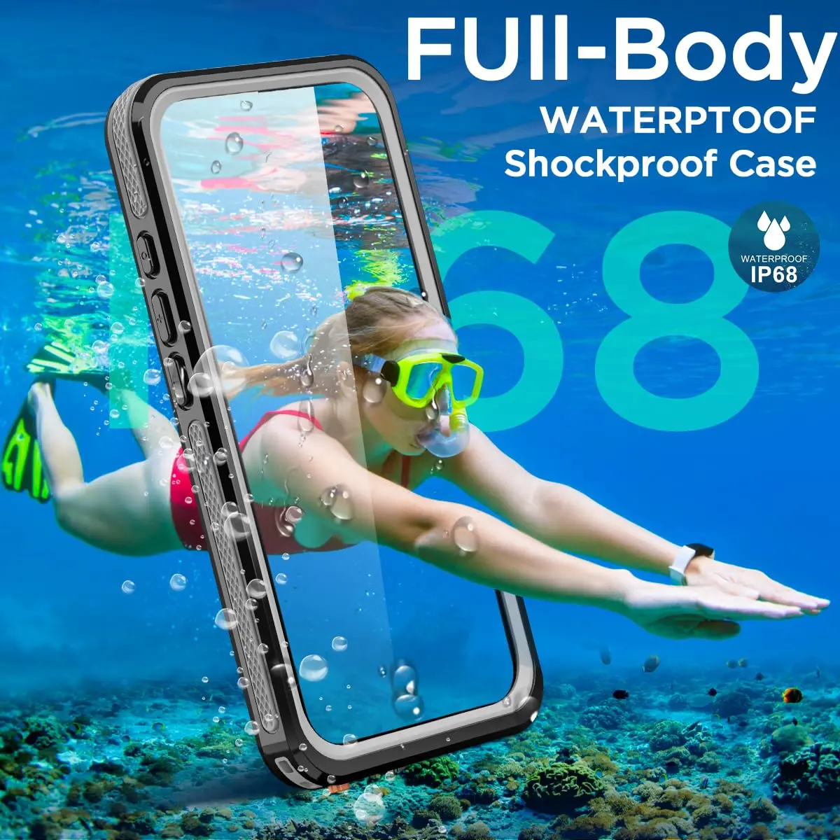 AICase Magnetic iPhone 17 Pro Case Waterproof Magsafe 6.3" | Shockproof & Dustproof - view 5