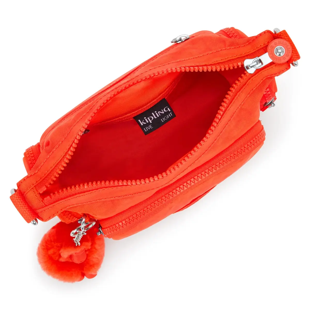 Kipling Gabbie Mini Crossbody Bag 11''L x 7.5''H x 3.25''D | Compact, versatile, lightweight for women in India - view 3