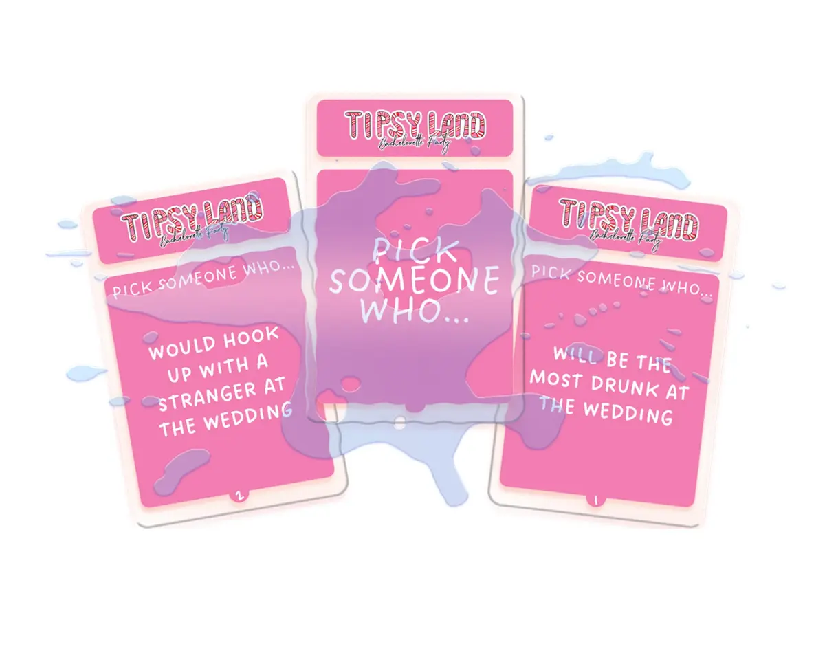 TIPSY LAND Bachelorette Edition | Adult Party Board Game for Groups 3-8 Players - view 3
