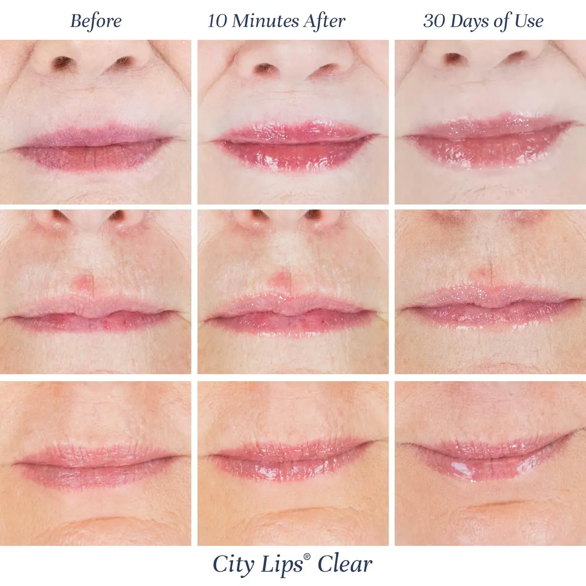 City Beauty City Lips Clear Plumping Lip Gloss 0.48 Fl Oz | Hyaluronic Acid & Peptides - view 8