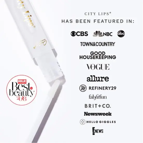 City Beauty City Lips Clear Plumping Lip Gloss 0.48 Fl Oz | Hyaluronic Acid & Peptides - view 10