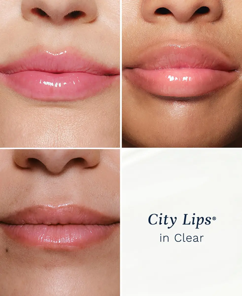 City Beauty City Lips Clear Plumping Lip Gloss 0.48 Fl Oz | Hyaluronic Acid & Peptides - view 4