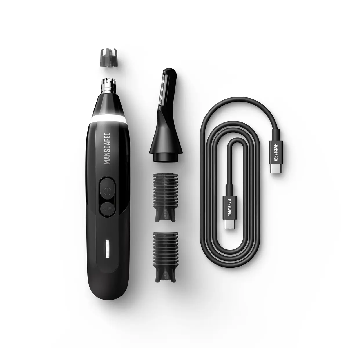 MANSCAPED Weed Whacker 3.0 PRO Electric Nose, Ear & Eyebrow Hair Trimmer | SkinSafe Technology, Waterproof, Rechargeable, 60 Min Runtime - view 9