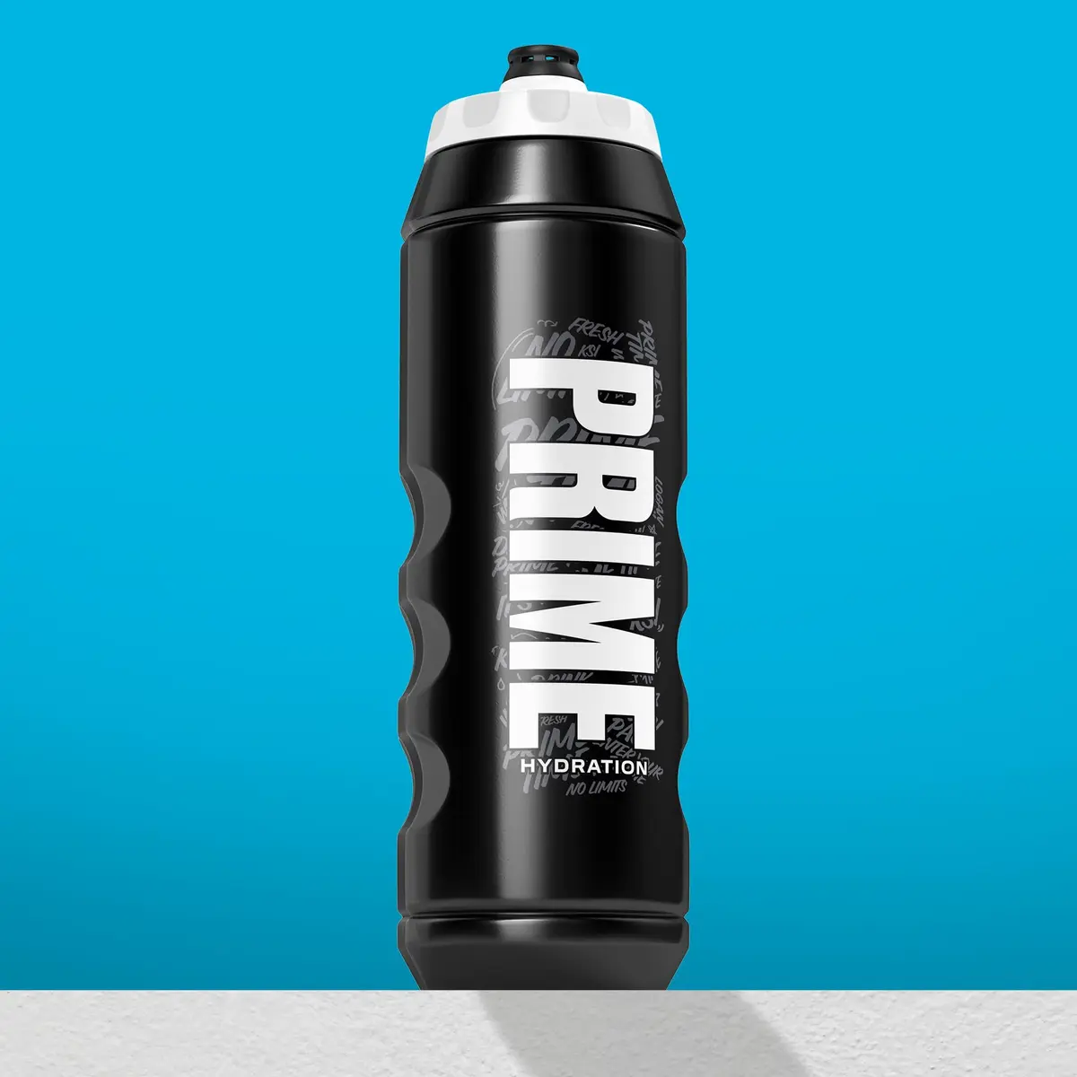 PRIME Hydration 32 oz Black Graffiti Sports Water Bottle | BPA Free, Leakproof & Dishwasher Safe - view 6