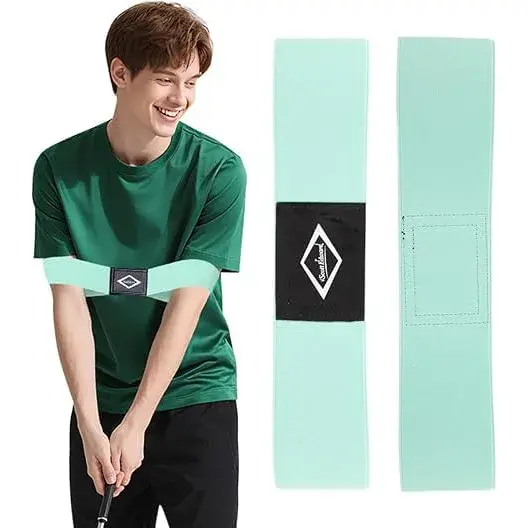 Scott Edward Pro Golf Swing Training Aid X-Large Green | Corrects Swing Gesture & Posture - main product image