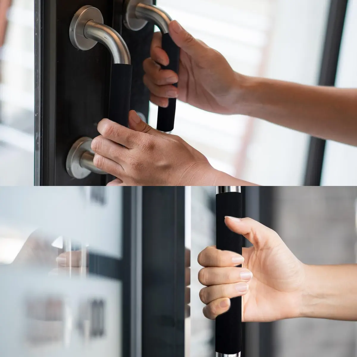 Rainmae Heat Resistant Door Handle Cover 15 x 25 cm (5.9 x 9.8 inch) | Protects Against Hot & Cold Handles - view 6