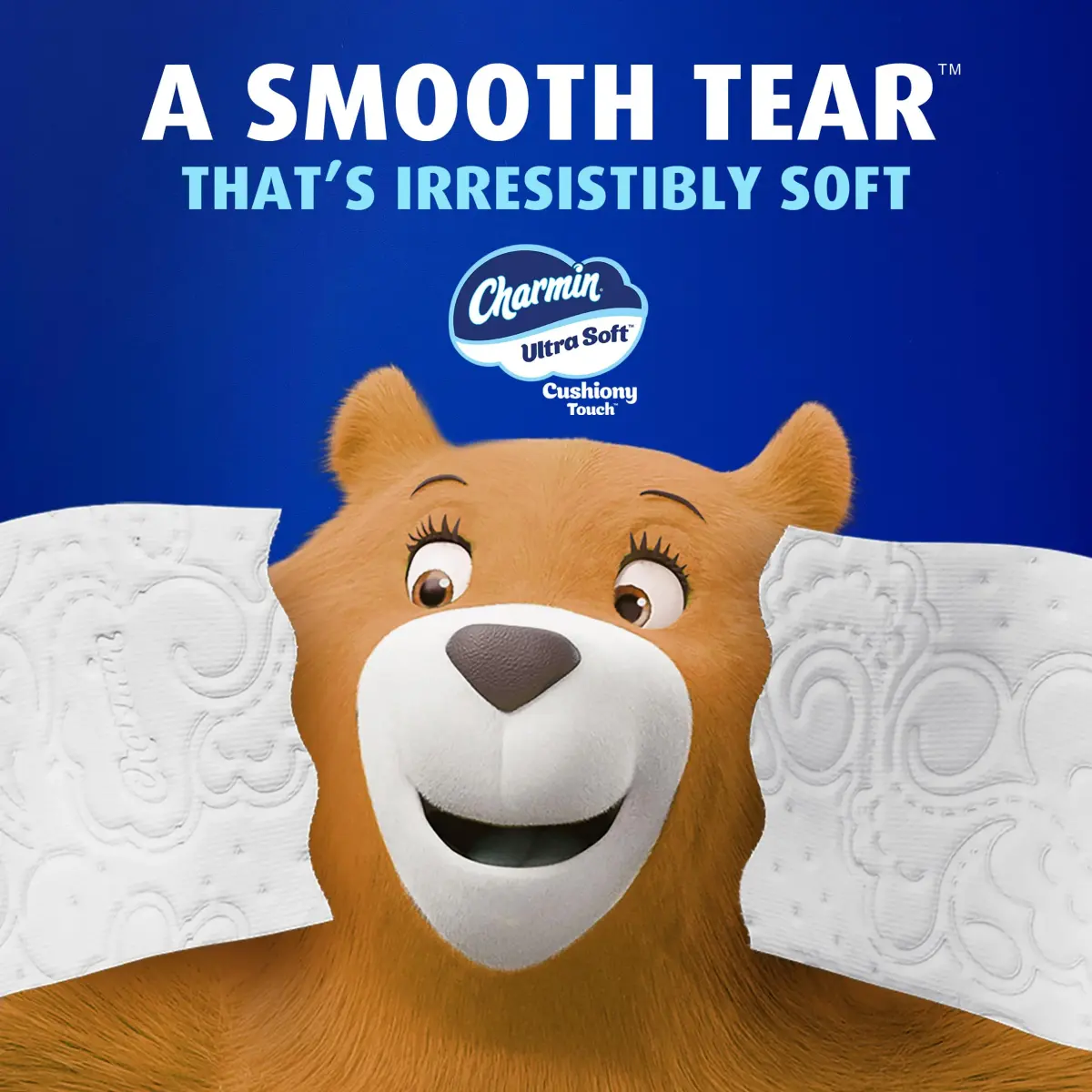 Charmin Ultra Soft Cushiony Touch Toilet Paper, 6 Family Mega XL Rolls (2184 Sheets Total) | 2X More Absorbent - view 5