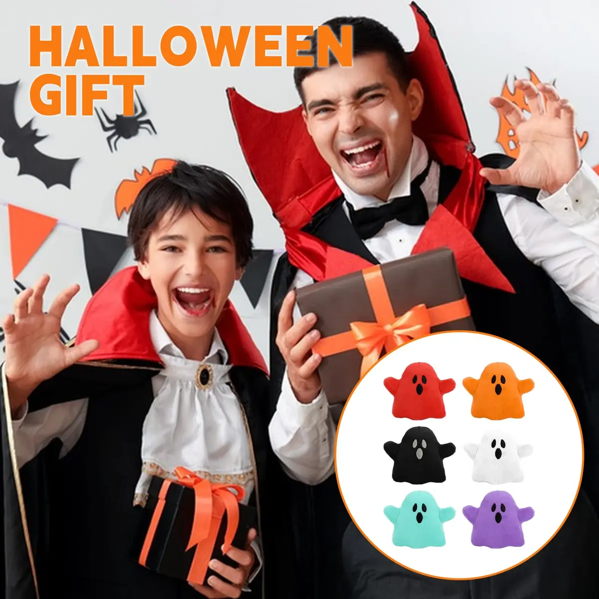 RLXGCZ 6pcs Halloween Plush Toys Set 7.62 cm (3 inches) | ASTM-Tested Non-Toxic Cotton - view 7