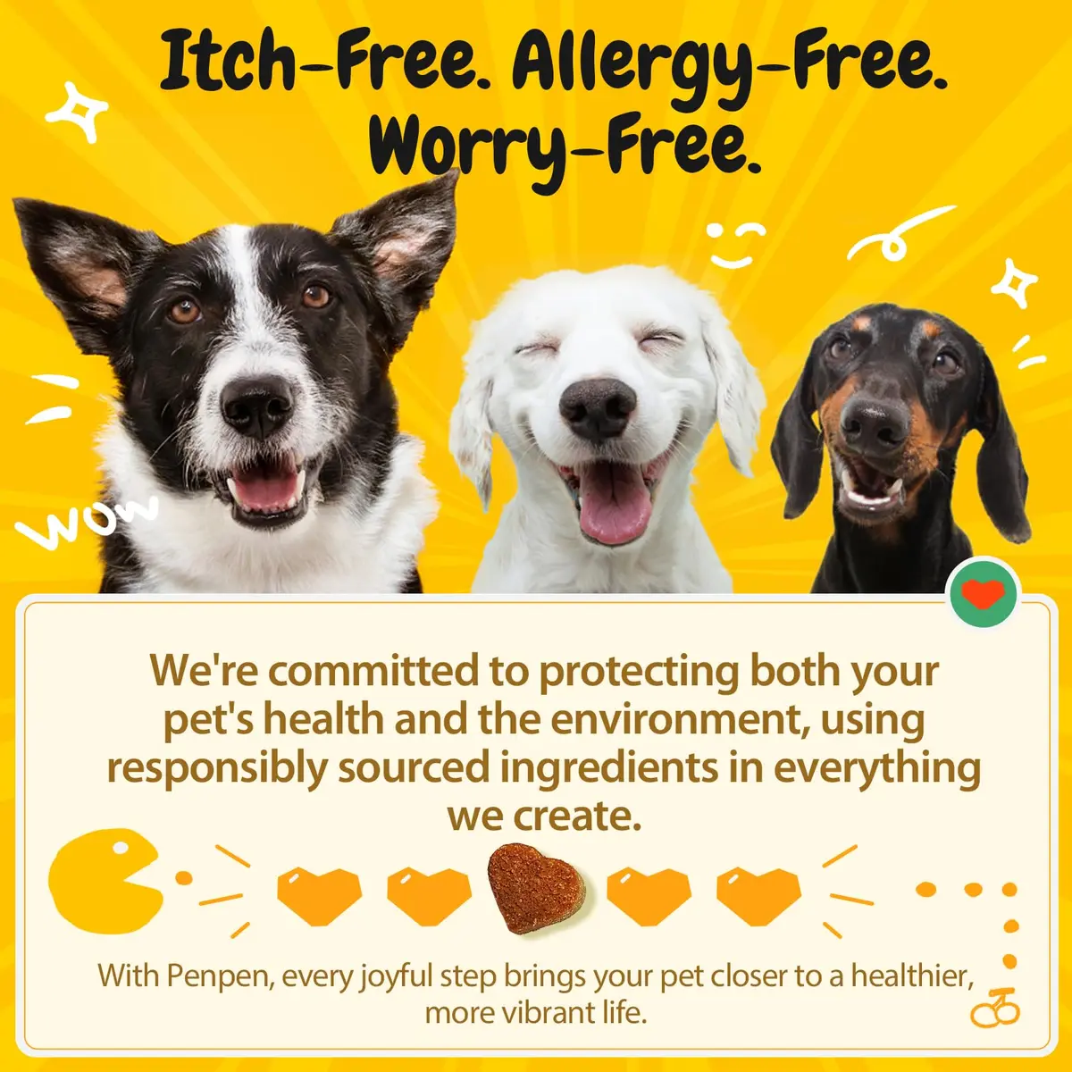 PENPEN Dog Allergy Relief Chews, 180ct | Skin & Immune Support for Dogs - view 7