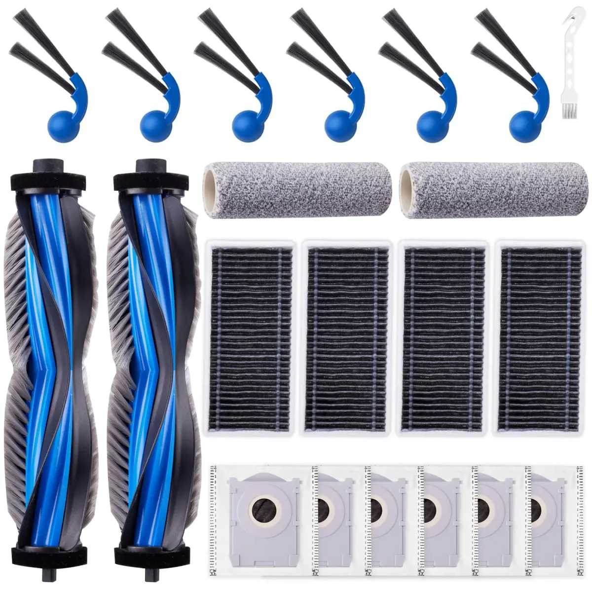 EOVWAEO 21 Pack Accessories Kit for ECOVACS DEEBOT T80 Omni Robot Vacuum | Replacement Parts for Enhanced Cleaning - main product image
