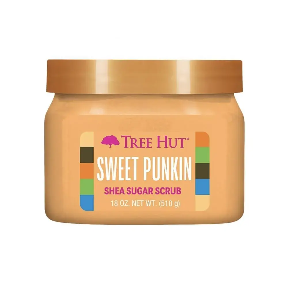 Tree Hut Sweet Punkin Shea Sugar Scrub 530ml (18 fl oz) | Autumn Harvest Body Treatment - main product image